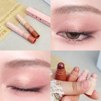 ราคา WOOLOVE ชุดดินสออายแชโดว์สีนู้ด4สีใน1คงทนชิมเมอร์กลิตเตอร์อายแชโดว์ชุดปากกาไฮไลท์แท่งผสม Peralatan Rias ตา (20577913359)
