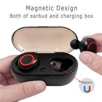 ราคา F9 5C หูฟังบลูทูธ หูฟังไร้สาย หูฟังบลูทูธ หูฟัง bluetooth ไร้สาย Y50 TWS ชุดหูฟังไร้สายบลูทูธ 5 0 หูฟังบลูทูธไร้สาย หูฟังสเตอริโอ หูฟังแบบส หูง ฟังบลูทูธ (6144558255)