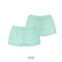ราคา DADDY Edeline Shorts สี Mint กางเกงขาสั้นแต่งริบบิ้นกุหลาบ สุดน่ารัก (20910564116)