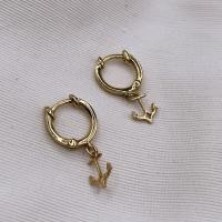 ราคา ต่างหูห่วงสมอเรือ ฮักกี้ ต่างหูเงินแท้ ชุบทอง18K ต่างหูห่วง ต่างหูห่วงเพชร ของขวัญ คุณภาพสูง เครื่องประดับต่างหูสำหรับผู้หญิงสุดเท่ (20237649253)