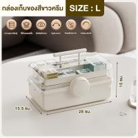 ราคา กล่องยา กล่องปฐมพยาบาล กล่องยาสามัญประจำบ้าน ความจุขนาดใหญ่ น้ำหนักเบา พกพาสะดวก (21230915366)