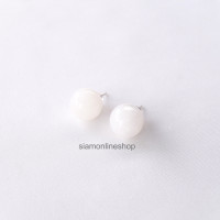 ราคา JADE EARRINGS ต่างหูหยกพม่าแท้ ขนาด 12 มม เลือกสีได้ หยกแท้ by siamonlineshop (20449583720)