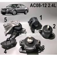 ราคา เซตสุดคุ้ม แท้ยกชุด ยางแท่นเครื่อง แท่นเกียร์ HONDA ACCORD ปี 2008 2012 เครื่อง 2 4 เกียร์ออโต้ AT 1ชุด 5 ตัว ENGINE MOUNT (5150512053)