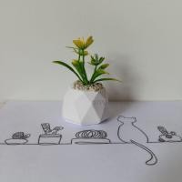 ราคา กุหลาบหิน มินิมอล ต้นไม้ปลอม ตั้งโต๊ะทำงาน โต๊ะเรียน แต่งห้อง แต่งโต๊ะทำงาน แต่งบ้าน พร้อมส่งร้านไทย ทำเองหมด (16348380917)