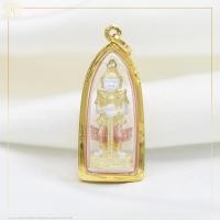 ราคา จี้องค์ท้าวเวสสุวรรณ เลี่ยมกรอบทองคำแท้ 90 กรอบทอง กันน้ำ รหัส A 511 1204 3 ท้าวเวสสุวรรณหล่อกลาง 3k (21053300559)