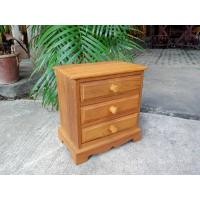 ราคา ตู้ไม้สามลิ้นชัก ตู้ไม้สักจิ๋ว ตู้ไม้สักแท้มี3ลิ้นชักทำสีโอ๊คและสีไม้สักทอง แข็งแรงทนทาน กว้าง23ลึก15สูง25ช ม พร้อมส่ง (3644620133)