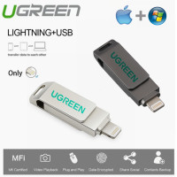 ราคา Ugreen OTG USB Flash Drive 256GB 1TB Pendrive หน่วยความจำความเร็วสูงสำหรับ IPhone14 13 12 11 X 8 7 6 IPad (16500452831)
