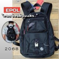 ราคา EPOL BAG รุ่นEP 2068 ใบเล็ก กระเป๋าเป้ สำหรับสะพายหลัง (20303624846)