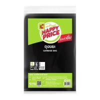 ราคา ถุงขยะ สีดำ 18x20 นิ้ว 40 ใบ บิ๊กซี แฮปปี้ ไพรซ์ (19634631902)