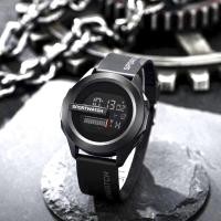 ราคา ใหม่ล่าสุด JUN นาฬิกาหญิง เรือนและสายยางซิลิคอนเกรดAระบบQuartz digital กันน้ำ ปลุก จับเวลา ฟังก์ชันครบ (20903586261)