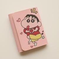 ราคา กระเป๋าสตางค์แบบพับลายชินจังจอมแก่นแบบสั้นลายการ์ตูนน่ารักสำหรับนักเรียนหญิงกระเป๋าสตางค์กระเป๋าใส่เหรียญขนาดเล็กกระเป๋าใส่บัตร (20827991127)