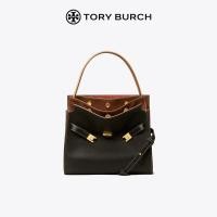 ราคา TORY BURCH DOUBLE LEE กระเป๋าสะพายไหล่เล็กกระเป๋าผู้หญิง 61302 (20909276281)