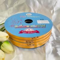 ราคา ริบบิ้น TW เนื้อเงา 350หลา เบอร์2 งานคัดเกรด ริบบิ้นห่อเหรียญ ริบบิ้นพับเหรียญ ริบบิ้นโปรยทาน ฝาฟ้า ฝาเขียว 1 ม้วน (19539322252)