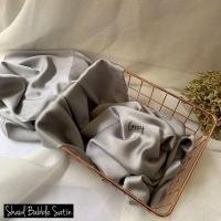 ราคา ผ้าคลุม ผ้าพันยาวบับเบิ้ลซาติน พันยาว (19351242788)