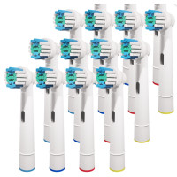 ราคา หัวแปรงสีฟันแทนที่เข้ากันได้ Oral B 16ชิ้นสำหรับ Braun Oral B 7000 Pro 1000 9600 5000 3000 8000และรุ่นอัจฉริยะ (19877164299)