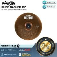 ราคา PAISTE RUDE BASHER 18 by Millionhead ฉาบกลองแบบดิบๆ และ เสียงที่ดังสุดๆ สำหรับแนวเพลงพังค์ และ เฮฟวี่มทัล (20018927448)