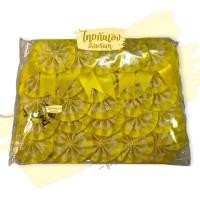 ราคา โบว์ติดหน้าอก โบว์กรรมการ ลายลูกไม้ โบว์กีฬาสี โบว์ผ้าป่า โบว์งานบุญ ห่อละ 50 ชิ้น พร้อมเข็มกลัด โบว์กรรมการลูกไม้ (15892128013)