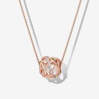 ราคา Pandora เงิน925 สร้อยคอ สร้อยคอกาแล็กซี่ Openwork Galaxy Necklaceของขวัญสำหรับคนพิเศษ ของแท้ (20464127713)