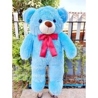 ราคา ตุ๊กตาหมีสีครีม โบว์แดง น่ารักมาก ตัวใหญ่90เซน ขนนุ่ม ผ้านิ่ม กอดอุ่นจ้า (17010267106)