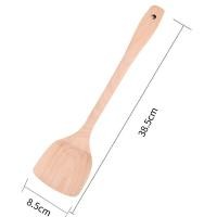 ราคา ตะหลิว กระบวย พลั่วไม้บีช สําหรับตักข้าว ตะหลิวไม้ กระบวยไม้ ทัพพีไม้ ทัพพีตักข้าวอุปกรณ์ทำอาหาร เครื่องครัวไม้ SP (21063531921)