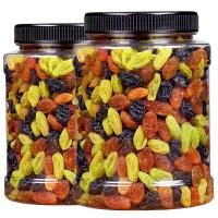 ราคา สามสีลูกเกด500กรัมสีดำแกลลอนสีแดงสีเขียวผสมลูกเกดกระป๋อง (7878302577)