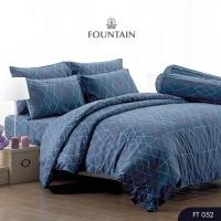 ราคา Fountain ครบเซท ผ้านวมและผ้าปูที่นอน ฟาวเทนต์ ขนาด 3 5 5 หรือ 6 ฟุต สีพื้น ลายธรรมดา 1 (12553391678)