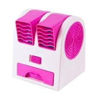 ราคา พร้อมส่ง พัดลม พัดลมท่อคู่ ปรับขึ้น ลงได้mini perfume turbine Fan B0038 ใช้สาย USB หรือ ใส่ถ่าน AAA (20826336701)