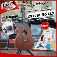 ราคา กีต้าร์โปร่งไฟฟ้า Martin Lee รุ่น L3620 3610 ขนาด 36 นิ้ว ภาคไฟฟ้า Fishman จูนเนอร์ในตัว มีเซ็ทของแถมให้เลือก มีปลายทาง (11170254709)