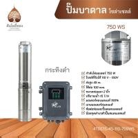 ราคา ปั๊มบาดาลโซล่าเซลล์DC บ่อ 4 ท่อออก 2 นิ้ว กำลังไฟ 750 วัตต์ BlackBullกระทิงดำ ของแท้ จัดส่งไว (21116080627)