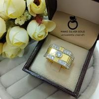 ราคา แหวนเพชรทองเคลือบแก้ว 0254 หนัก 1 บาท แหวนทองเคลือบแก้ว ทองสวย แหวนทอง แหวนทองชุบ แหวนทองสวย แหวนหนัก (9913792961)
