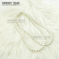 ราคา ลูกปัดมุกแก้วเคลือบหนา ขนาด4 12มิล เส้นยาว78 85ซม สำหรับทำเครื่องประดับ มุกเคลือบหนา ร้อยสร้อย มุกเคลือบแก้ว (15619676798)