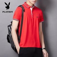 ราคา เสื้อยืดแขนสั้นเพลย์บอยผู้ชายเสื้อโปโลเสื้อยืดผู้หญิงแฟชั่นเทรนด์ใหม่ของผู้ชายเสื้อโปโล (18440485269)