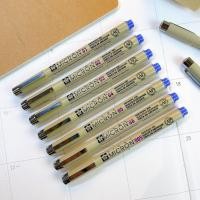 ราคา ปากกา Pigma Sakura ตัดเส้น สีน้ำเงิน (17922985939)