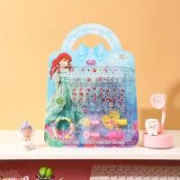 ราคา สติ๊กเกอร์ติดเล็บเด็ก สติ๊กเกอร์ 3 มิติ สติ๊กเกอร์ติดเล็บ เจ้าหญิงเอลซ่า ลายตุ๊กตาบาร์บี้โฟรเซ่น (20698457046)