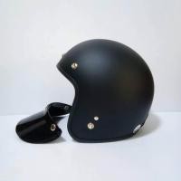 ราคา AVEX หมวกกันน็อควินเทจคลาสสิค รุ่นLB สีดำด้าน คิ้วดำ ผ้าดำ (19196196205)