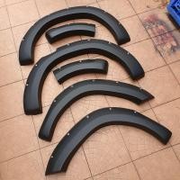 ราคา คิ้วล้อ Toyota Revo ขนาด 6 นิ้วมีหมุดสีดำด้าน ใส่ตอนเดียว แคป 4 ประตู ใส่ปี 2015 2019 มีทั้งตัวสูงและตัวเตี้ย (19462077310)