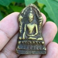 ราคา พระพุทธชินราชใบเสมา เนื้อสัมฤทธิ์ กรุวัดพระศรีรัตนมหาธาตุ พิษณุโลก 泰国佛牌 Thai Amulets (15364013699)