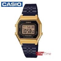 ราคา Casio Standard นาฬิกาข้อมือผู้หญิง สายสแตนเลส รุ่น LA680WEGB 1ADF สีทอง (464278570)