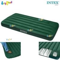 ราคา Intex ส่งฟรี ที่นอนเป่าลม แคมป์ปิ้ง 3 5 ฟุต ทวิน 0 99 x1 91x0 22 ม มีสูบลมเท้าเหยียบฝังในตัว รุ่น 66927 (161022222)