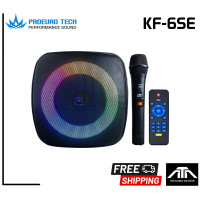 ราคา PROEURO TECH KF 6SE ตู้ลำโพง Bluetooth ไมค์ลอย ลำโพง บลูทูธ USB พร้อมไฟแสงสี LED ลำโพงเคลื่อนที่Bluetooth ฟังเพลง ร้องเพลง คาราโอเกะ (16242472803)