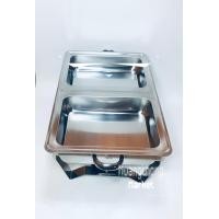 ราคา อ่างอุ่นอาหาร ถาดบุฟเฟ่ห์ อ่างเดี่ยว อ่างคู่ สเตนเลสหนาไม่เป็นสนิม หม้ออุ่นน้ำแกง ขาพับได้ (6772852052)