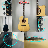 ราคา ทักแชทรับส่วนลด 500 MAX รวมกีต้าร์โปร่งเต่าแดง ลดช็อคโลกสูงสุด 50 มือหนึ่งตามสภาพ ในงบไม่เกิน 3900 บาท รุ่น Enya Nova Go Enya Nova G Enya ED18C พร้อมเช็คQC ส่งฟรีแท้100 เต่าแดงClearance (20803640002)