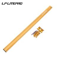 ราคา Litepro พับหลักอานจักรยาน33 9มม 580มม CNC อลูมิเนียมอัลลอยน้ำหนักเบาหลักอานอุปกรณ์ BMX (9705570973)