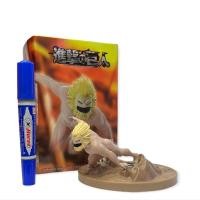 ราคา โมเดล Attack on Titan ผ่าพิภพไททัน ไททันจู่โจม เกราะ ค้อนสงคราม หญิง สัตว์ป่า กราม 14 16cm (15257060115)