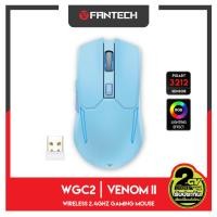 ราคา FANTECH รุ่น WGC2 VENOM II Wireless 2 4GHZ เมาส์ไร้สาย ไฟ RGB DPI 800 2400 dual power mode แถมฟรี สาย micro usb ชาร์จแบตเตอรี่ (20489080141)