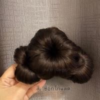 ราคา มวยผมเกล้า มวยเกล้าผม มวยผมแบบติดกิ๊บ มวยผมปลอม มวยผมปลอมแบบกิ๊บหนีบ แบบหนีบช่อ 7 ดอก งานประกอบขึ้นในไทยทุกชิ้นสุกปราณีต (6496508497)