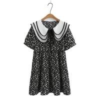 ราคา มีไซส์ใหญ่ Plus Size XL 4XL Womens Short Sleeve Summer Dresses Ladies Floral Printed Elegant Female Midi Dresses Vintage Vestidos (19633170941)