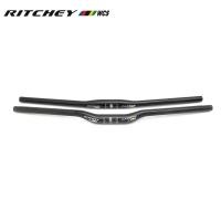 ราคา RITCHEY คาร์บอนไฟเบอร์จักรยานเสือภูเขา MBT Handlebar จักรยานแบน แฮนด์จักรยาน XC DH ที่จับรถมอเตอร์ไซค์ถนน3K (9675558484)