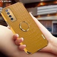 ราคา NORVIK เคสชุบสำหรับ Huawei Nova 11i Y90 Y71 Y70 9 7 Y7A SE Honor Magic 5 4 X8a X7A 70 X9 X8 50 Pro 4G 5G เคสโทรศัพท์กรอบหนังจระเข้สีเหลืองนิ่ม N15 2ฝาครอบด้านหลังกันกระแทก TPU (19532684558)