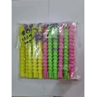ราคา Plastic Spiral hair perm rod แกนดัดเกลียวโปเต้ พร้อมตัวล้อค สำหรับดัดผม มีหลากหลายขนาดให้เลือก สำหรับสาวที่ต้องการ แกนโปเต้เล็กสุด หรือลอนมาม่า (8747923946)